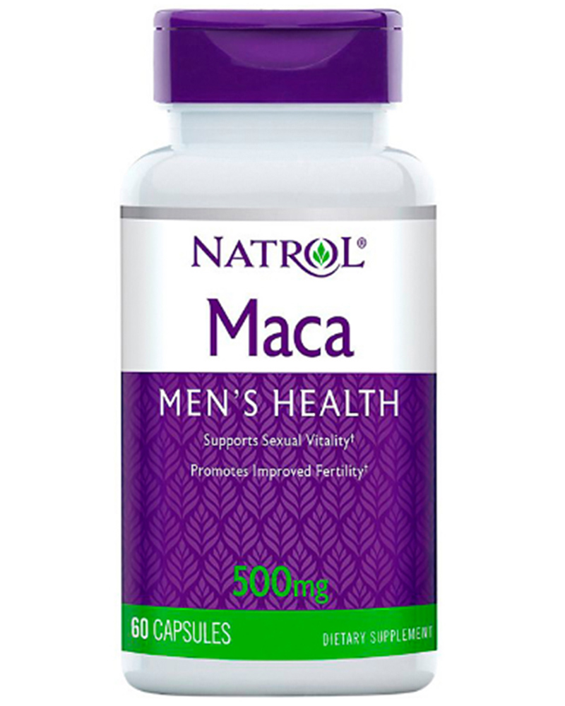

Natrol Экстракт маки 500 мг, 60 капсул (Natrol, Растительные продукты), Растительные продукты