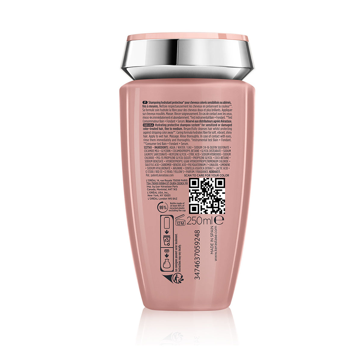 Керастаз Шампунь-Ванна для питания и защиты окрашенных волос Respect, 250 мл (Kerastase, Chroma Absolu) фото 3