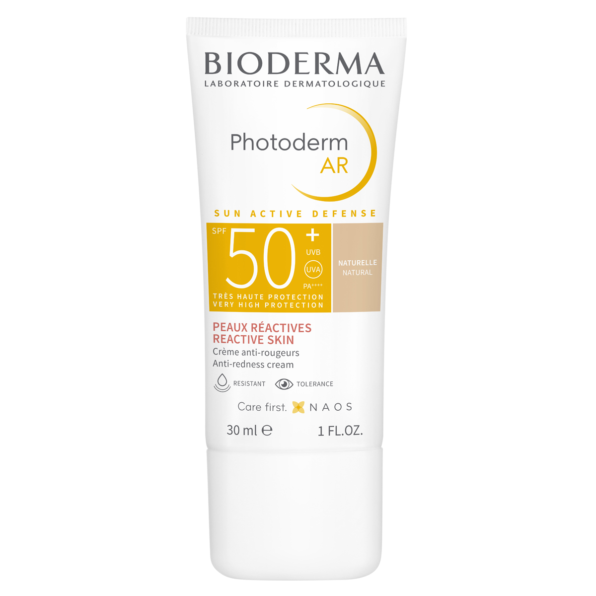 Биодерма Солнцезащитный крем с тоном для кожи с покраснениями AR SPF50+, 30 мл (Bioderma, Photoderm) фото 0