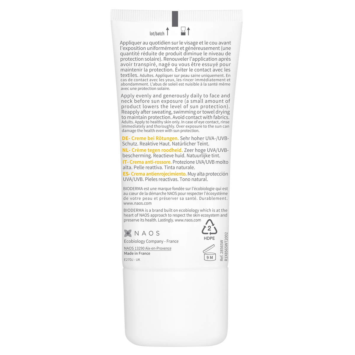 Биодерма Солнцезащитный крем с тоном для кожи с покраснениями AR SPF50+, 30 мл (Bioderma, Photoderm) фото 1