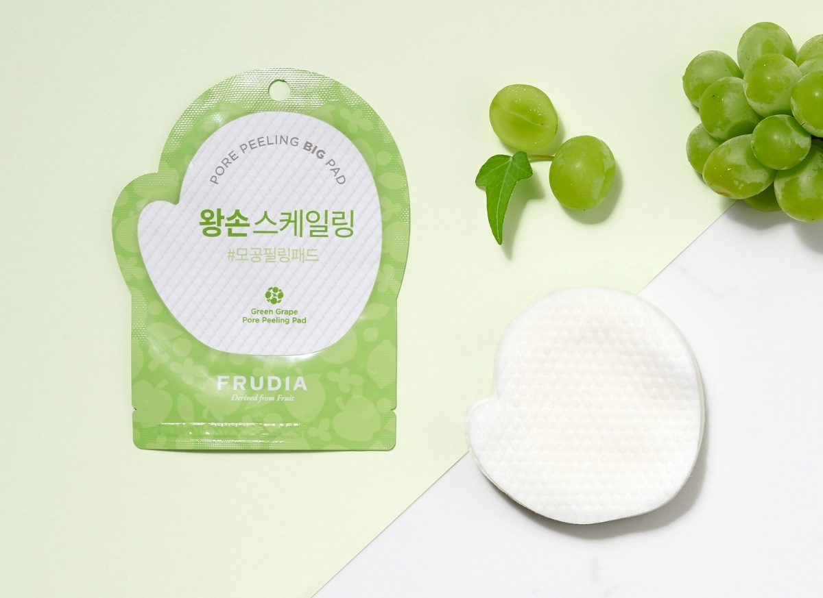 Фрудиа Отшелушивающий диск с зеленым виноградом, 1 шт (Frudia, Контроль себорегуляции) Фрудиа Отшелушивающий диск с зеленым виноградом, 1 шт (Frudia, Контроль себорегуляции) фото 2