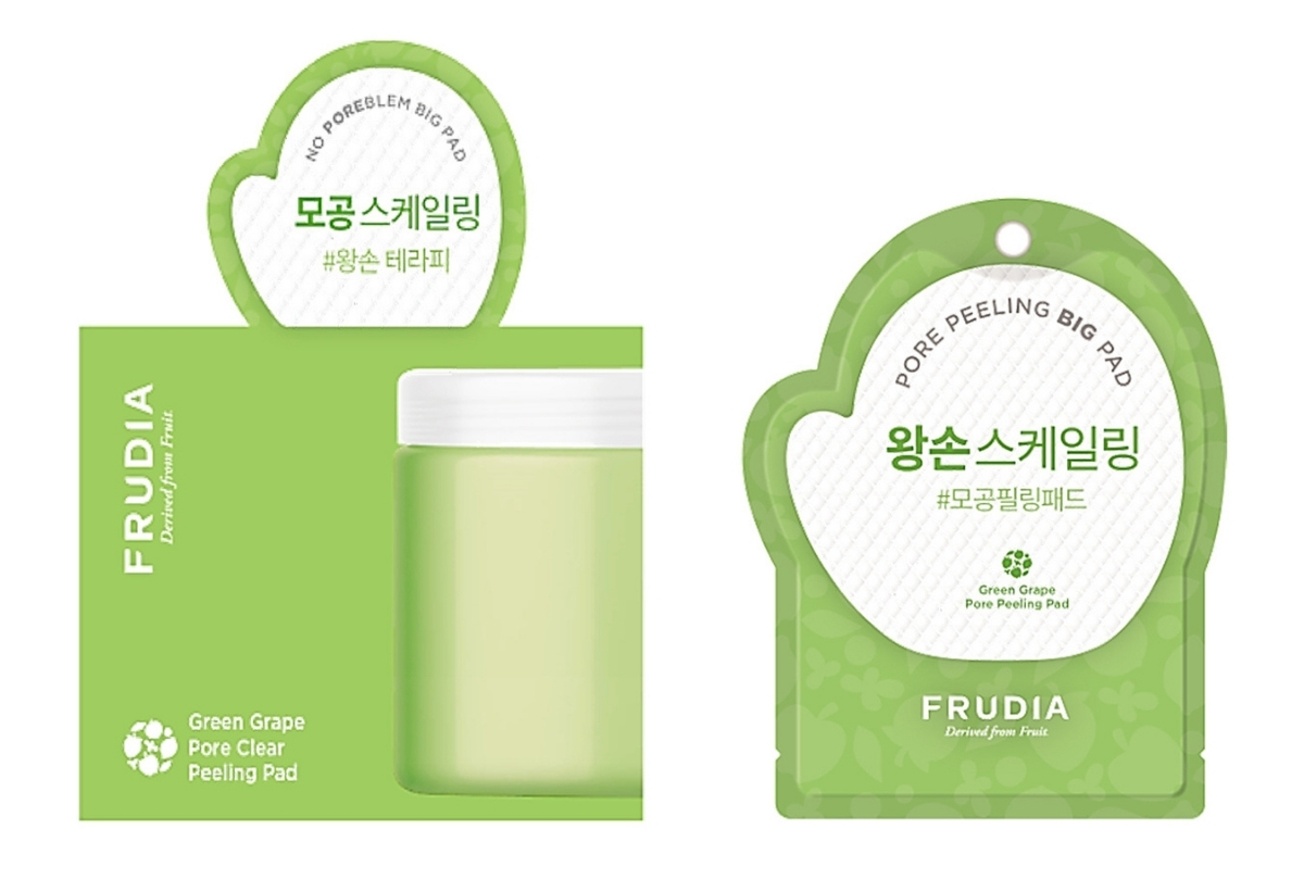 Купить Frudia Отшелушивающие диски с зеленым виноградом, 50 шт х 3 мл (Frudia, Контроль себорегуляции), Республика Корея