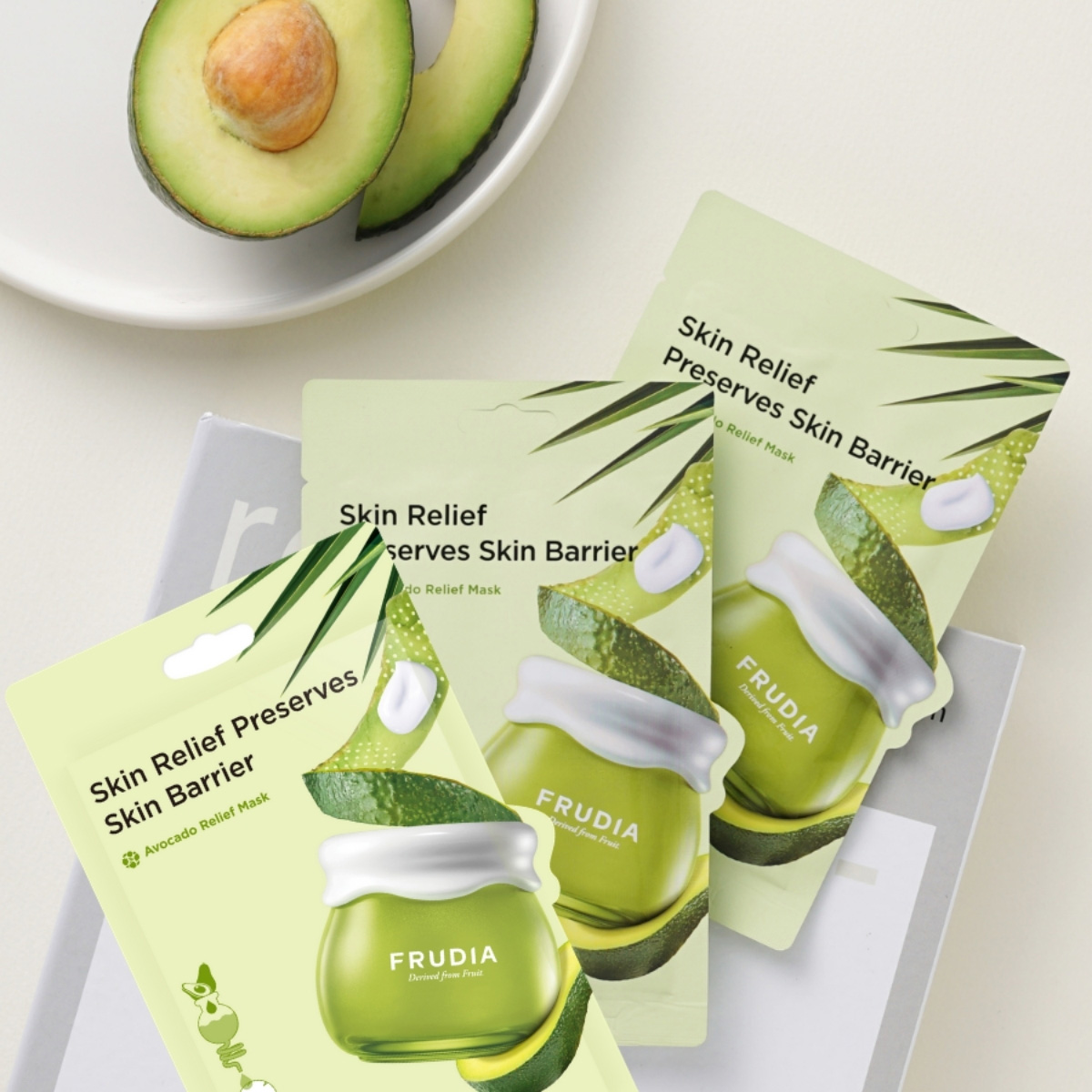 Фрудиа Восстанавливающая маска для лица с авокадо, 10 шт х 20 мл (Frudia, Авокадо) фото 2