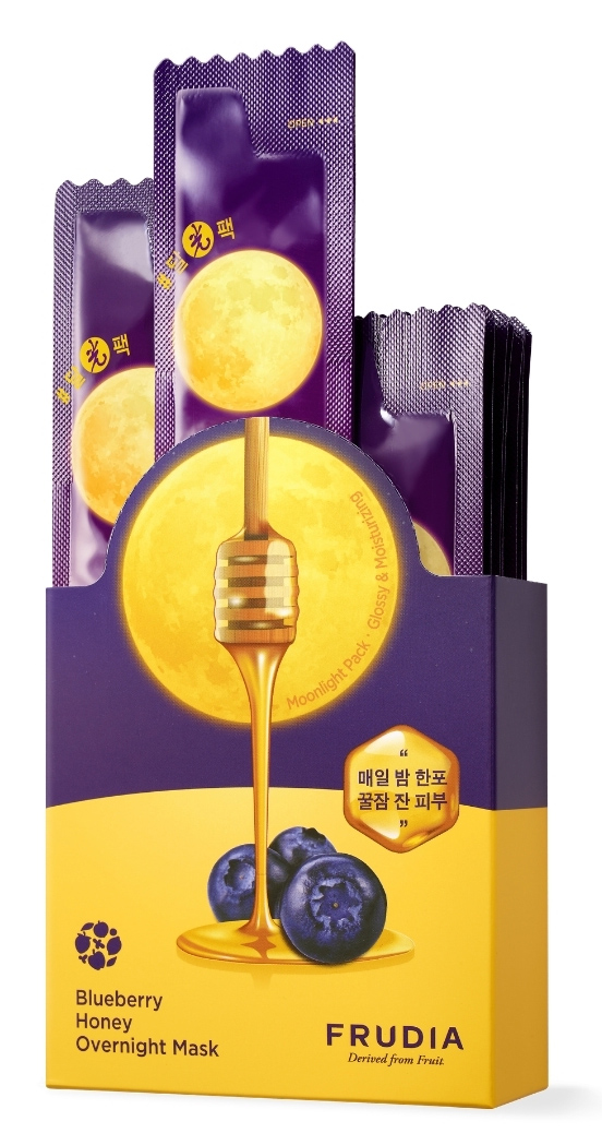 Фрудиа Питательная ночная маска с черникой и медом, 20 х 5 мл (Frudia, Увлажнение с черникой) фото 2