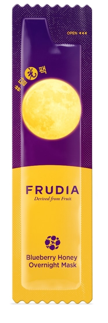 Frudia Питательная ночная маска с черникой и медом, 5 мл (Frudia, Увлажнение с черникой), Республика Корея  - Купить