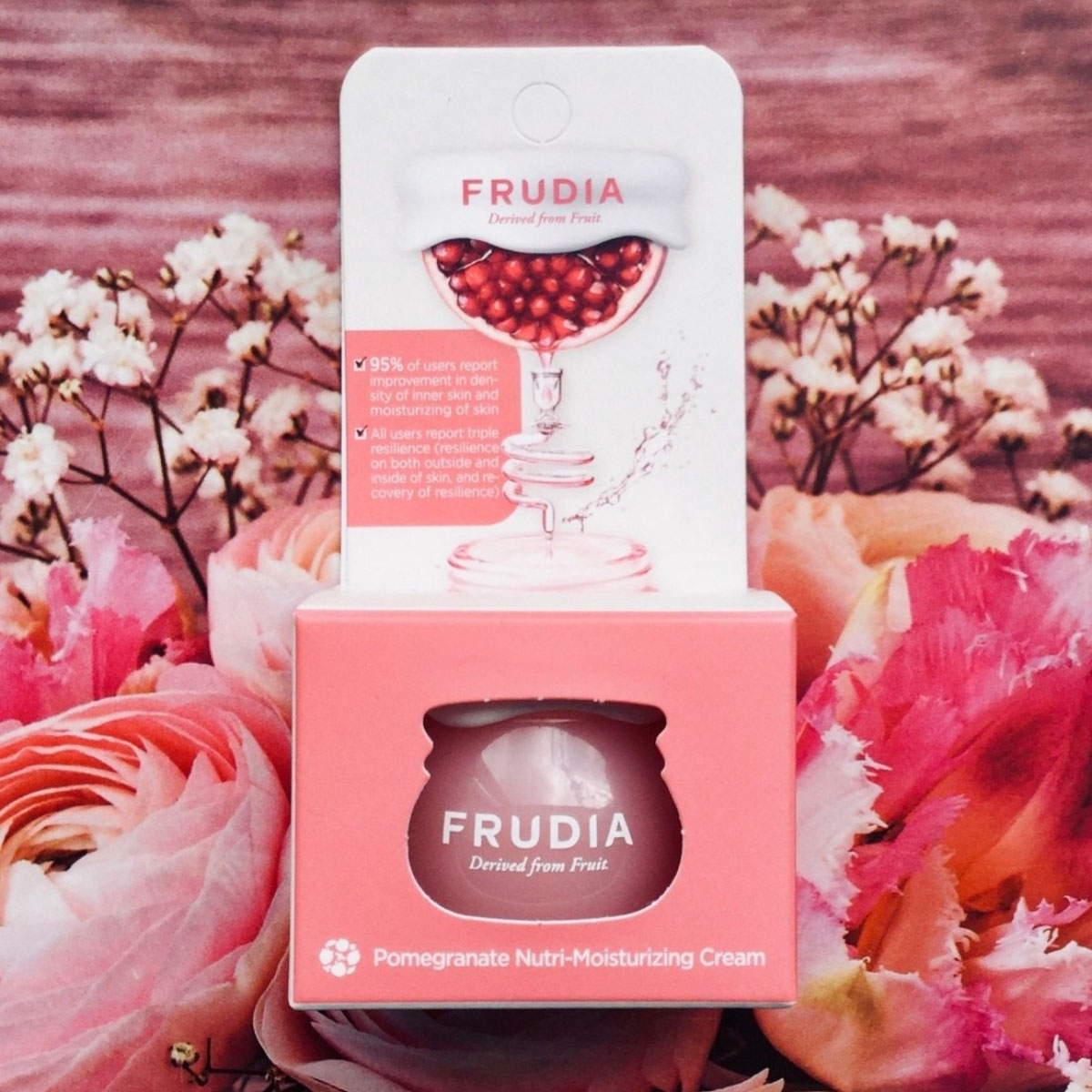 Фрудиа Питательный крем с гранатом, 10 г (Frudia, Сияние с гранатом) фото 3