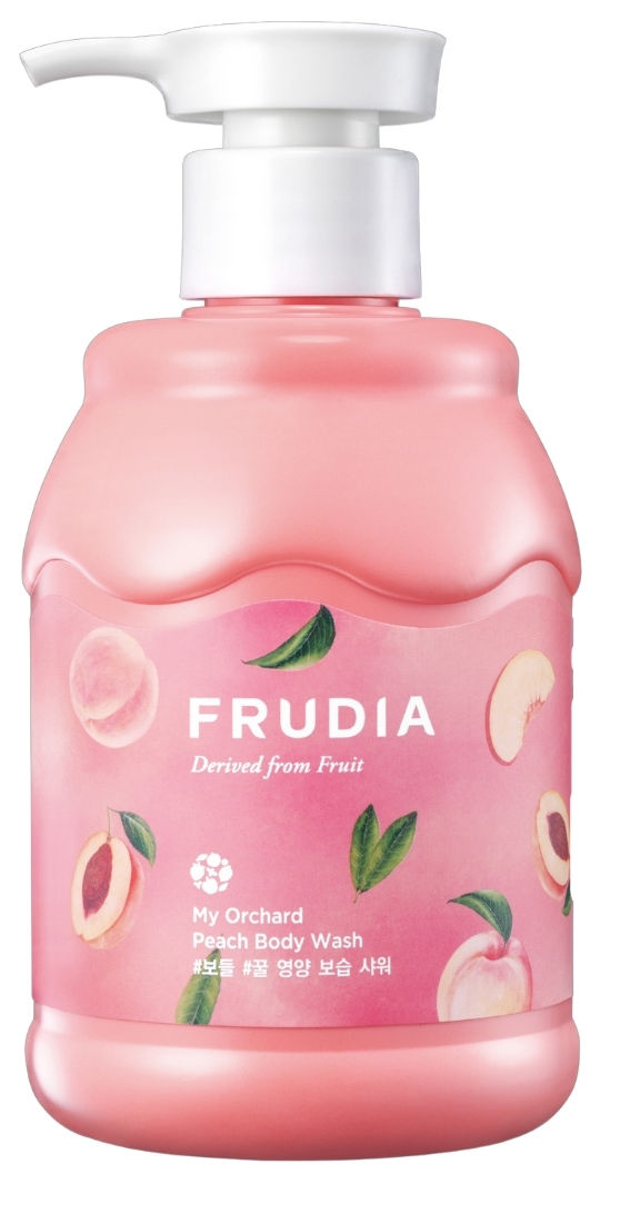 Frudia Гель для душа с персиком, 350 мл (Frudia, My Orchard) frudia скрабирующий гель для душа с маракуйей 200 мл frudia my orchard