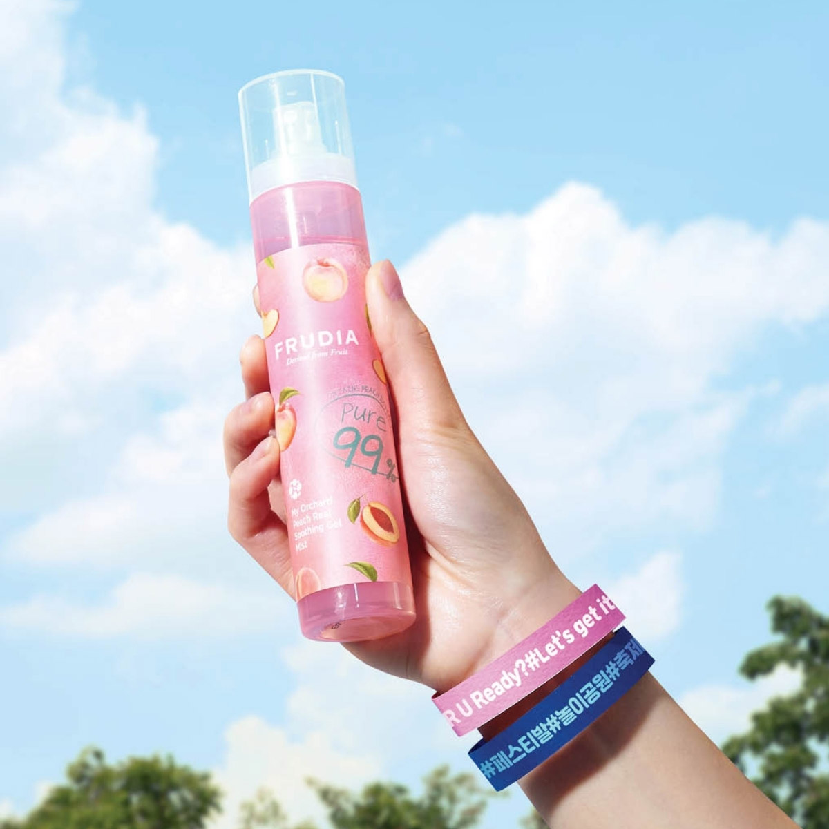 Фрудиа Увлажняющий гель-мист с персиком, 125 мл (Frudia, My Orchard) фото 2