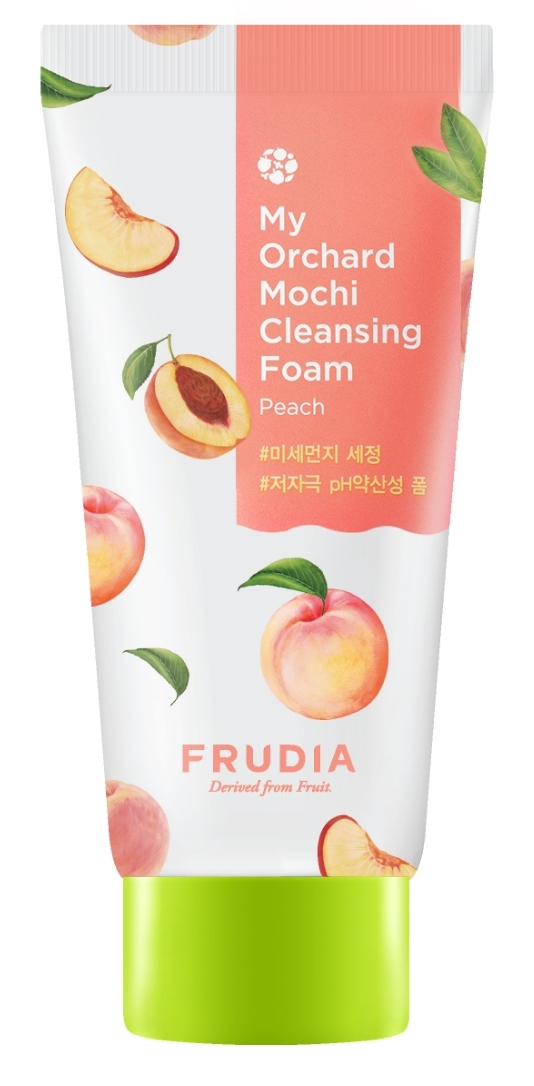 Frudia Очищающая пенка-моти c персиком, 30 г (Frudia, My Orchard Mochi) frudia очищающая пенка моти c маракуйей 120 мл frudia my orchard mochi