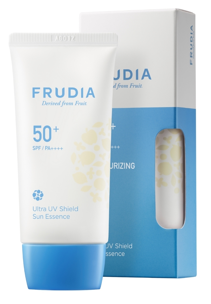 Frudia Солнцезащитная крем-эссенция SPF50+/PA++++, 50 г (Frudia, Sun Cream) солнцезащитная эссенция для лица frudia солнцезащитная крем эссенция spf50 pa