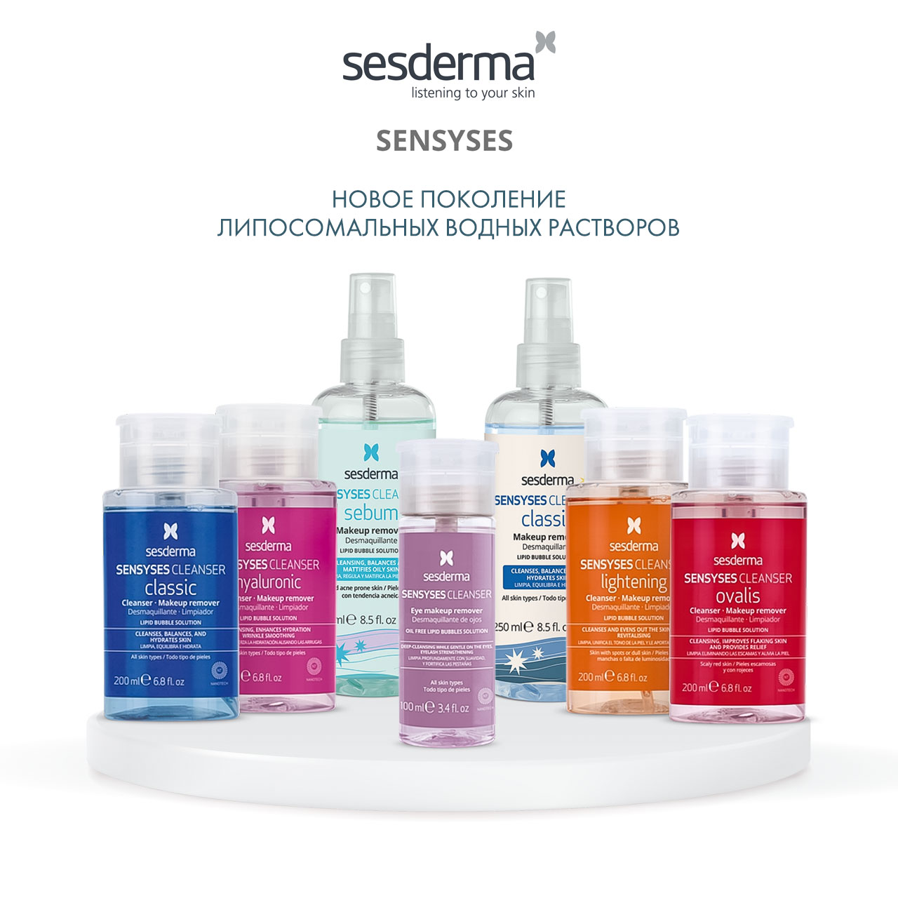 Сесдерма Липосомальный лосьон для снятия макияжа Classic, 250 мл (Sesderma, Sensyses) Сесдерма Липосомальный лосьон для снятия макияжа Classic, 250 мл (Sesderma, Sensyses) фото 5