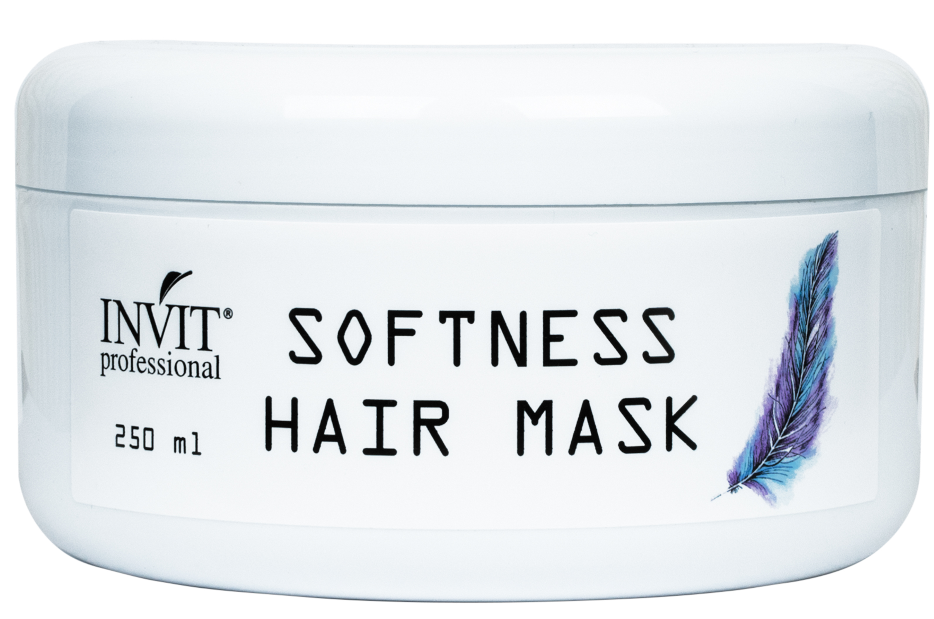 Инвит Успокаивающая маска Softness для чувствительной кожи головы и волос, 250 мл (Invit, Invit Hair Repair) фото 0