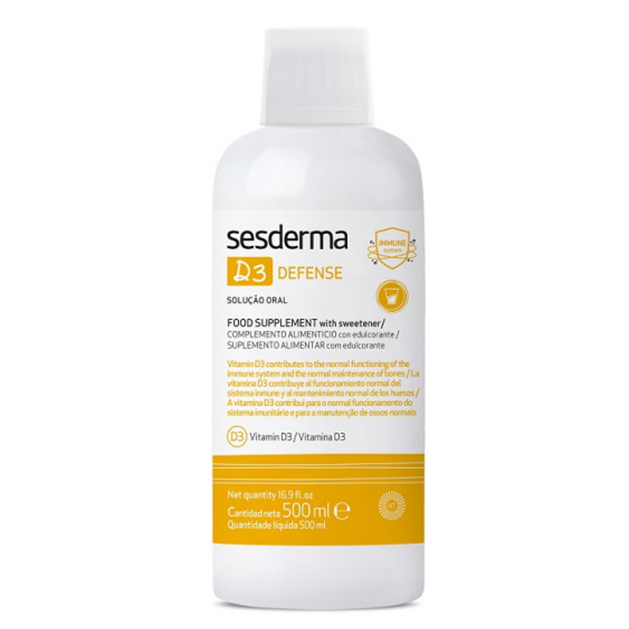 Сесдерма Питьевая биологически активная добавка с витамином Д3 Defense, 500 мл (Sesderma, БАДы) фото 0