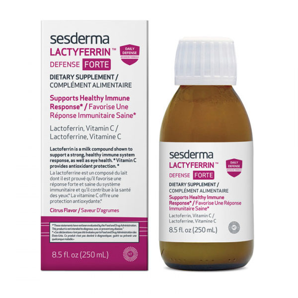 Купить Sesderma Питьевая биологически активная добавка Lactyferrin Defense Forte, 250 мл (Sesderma, БАДы), Испания