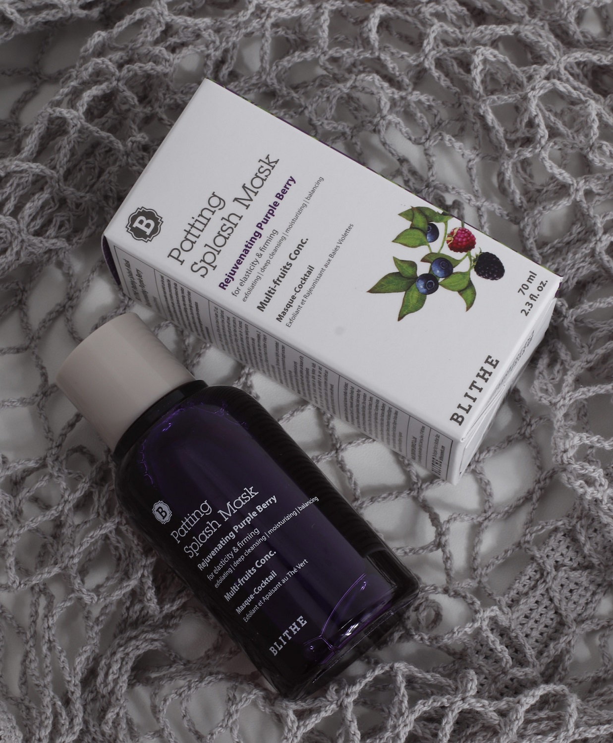 Блайт Сплэш-маска омолаживающая «Омолаживающие ягоды» Rejuvenating Purple Berry, 70 мл (Blithe, Patting Splash) фото 2