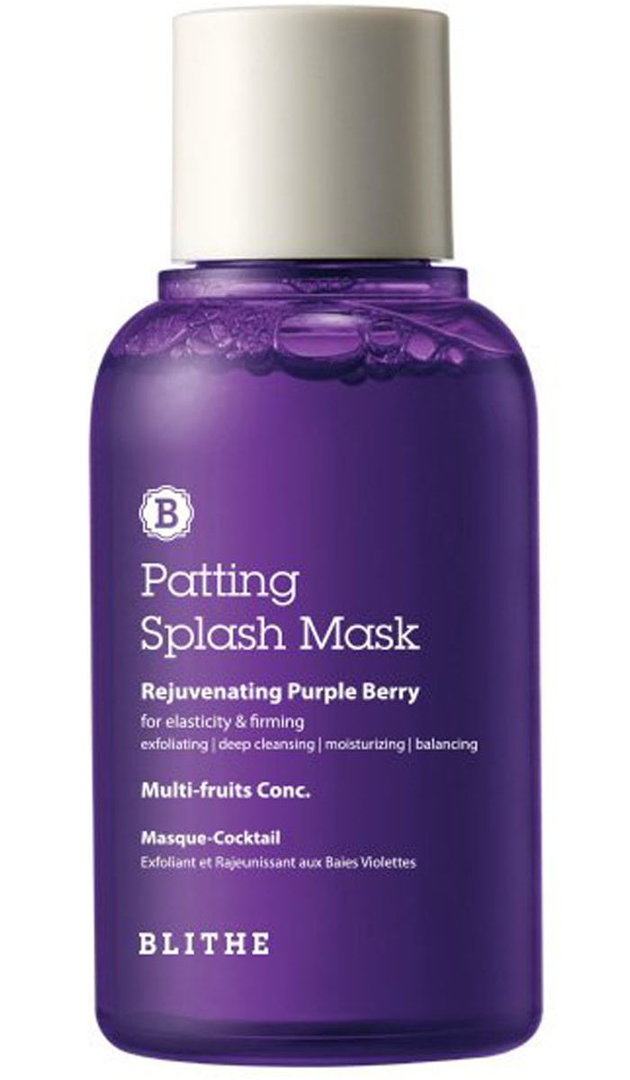 цена Blithe Сплэш-маска омолаживающая «Омолаживающие ягоды» Rejuvenating Purple Berry, 70 мл (Blithe, Patting Splash)