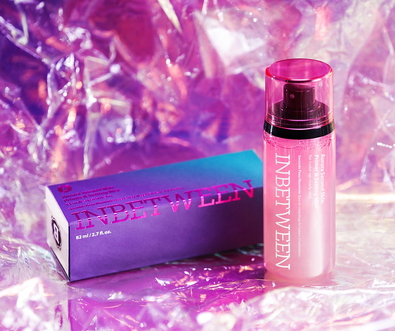 Блайт Мист-фиксатор макияжа Aurora Second Skin Primer & Setting Mist, 80 мл (Blithe, InBetween) фото 3