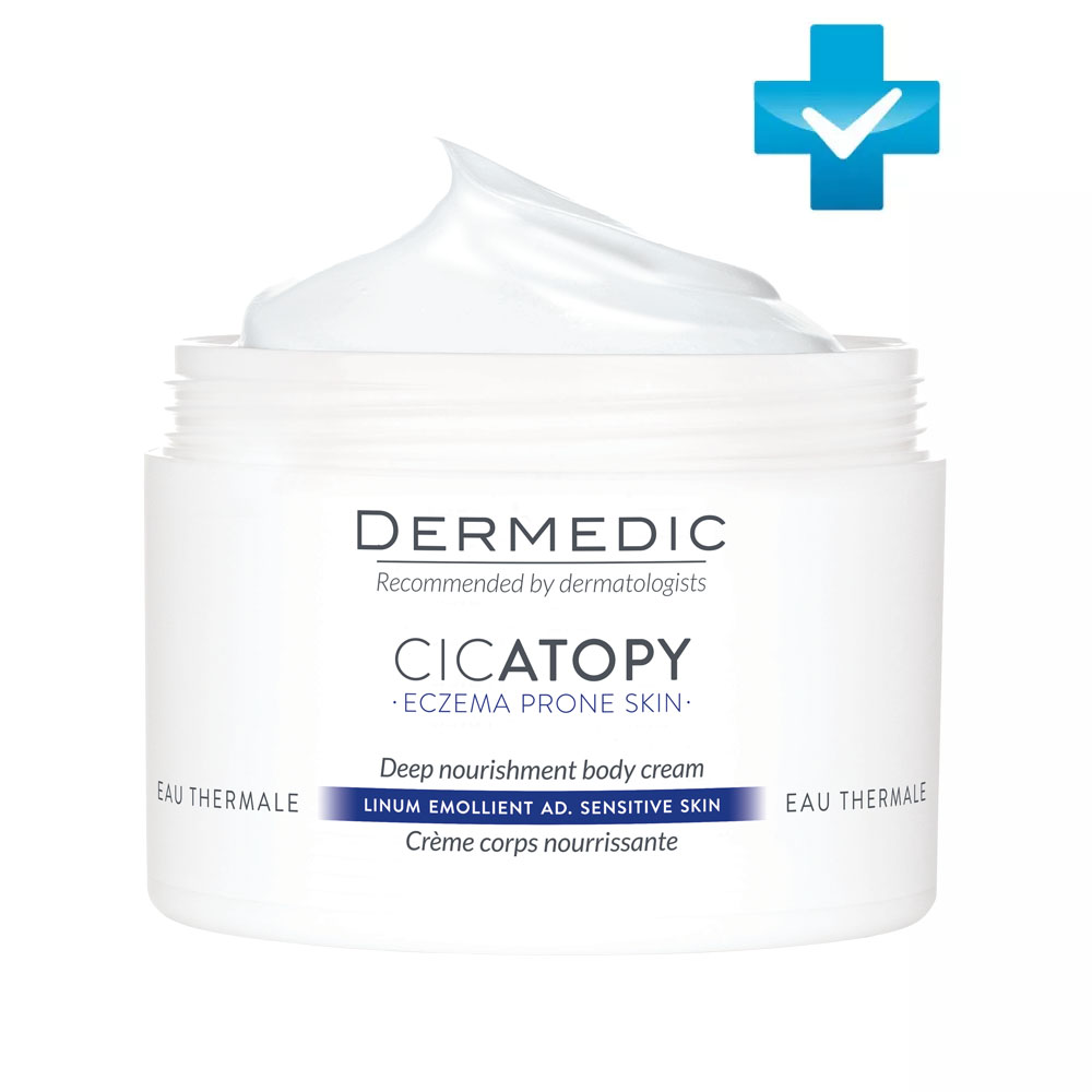 Дермедик Интенсивное липидовосполняющее средство для тела Deep Nourishment Body Cream, 225 мл (Dermedic, Cicatopy) фото 0