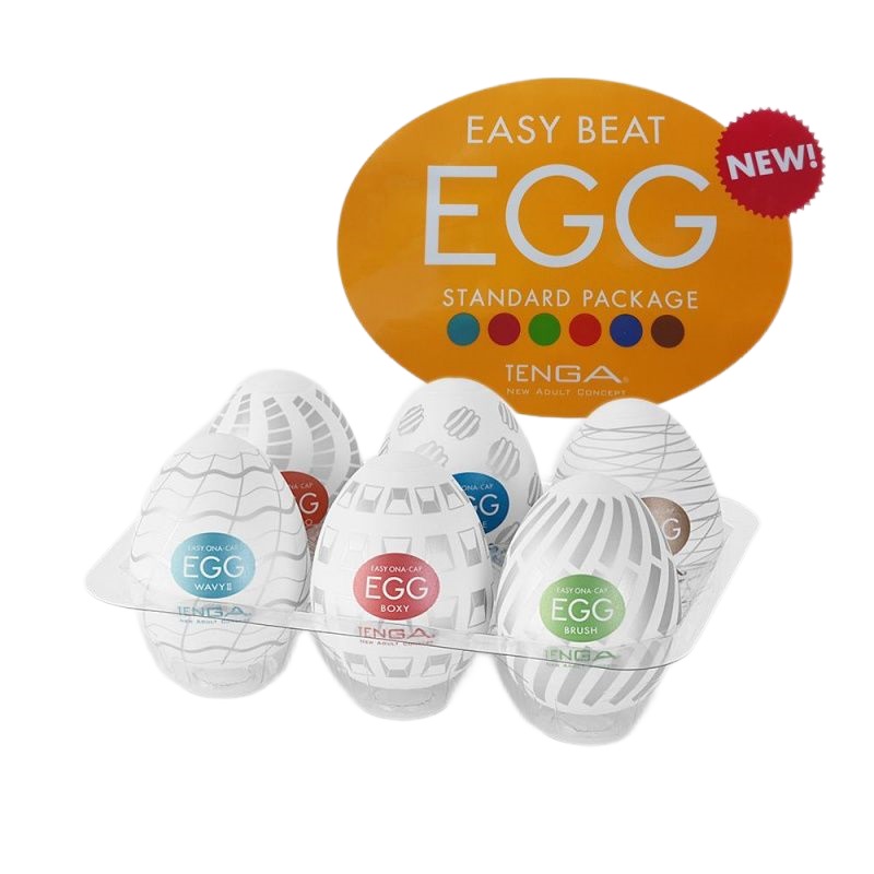 Тенга Набор стимуляторов Egg - III, 6 шт (Tenga, ) фото 0