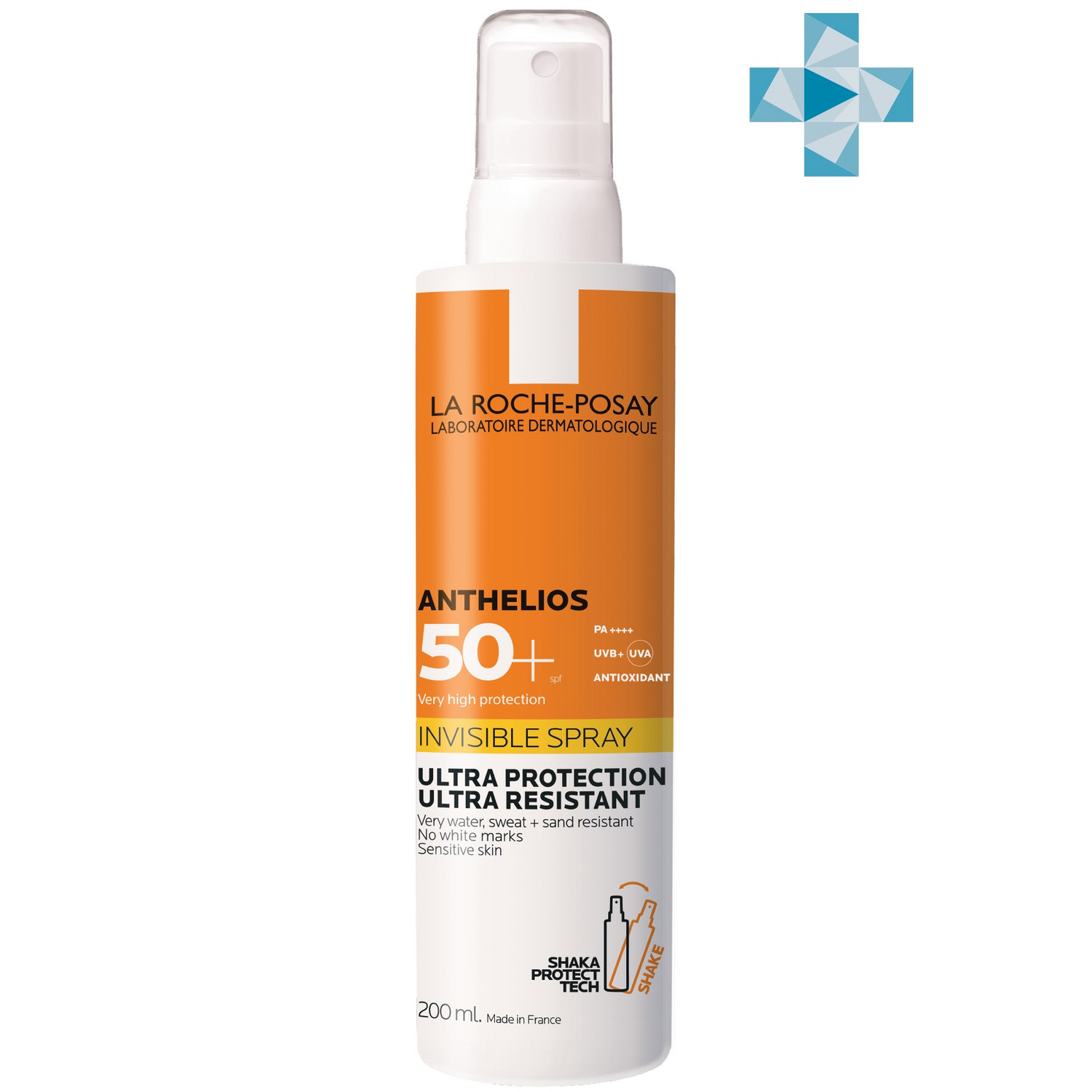 Ля Рош Позе Невидимый спрей для лица и тела SPF 50+, 200 мл (La Roche-Posay, Anthelios) фото 0