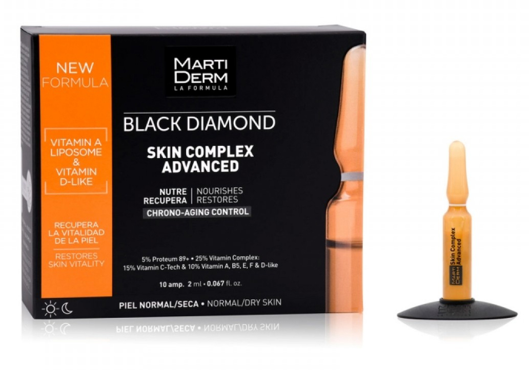 Martiderm Ампулы Skin Complex Advanced, 10 x 2 мл (Martiderm, Black Diamond)