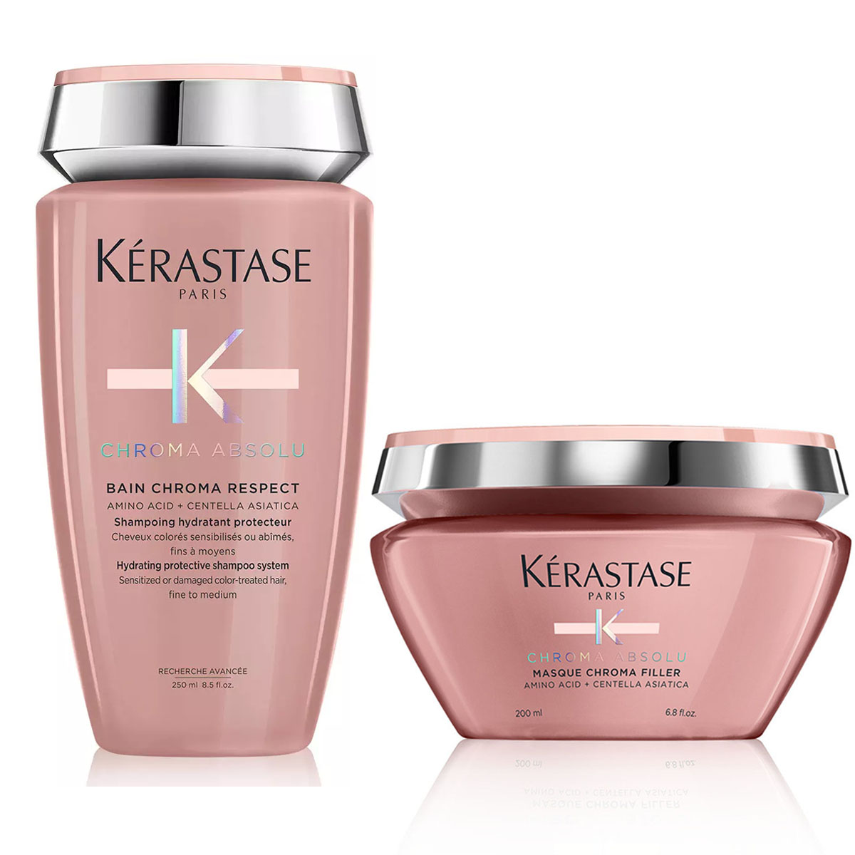 Керастаз Набор для окрашенных волос (шампунь 250 мл + маска 200 мл) (Kerastase, Chroma Absolu) фото 0