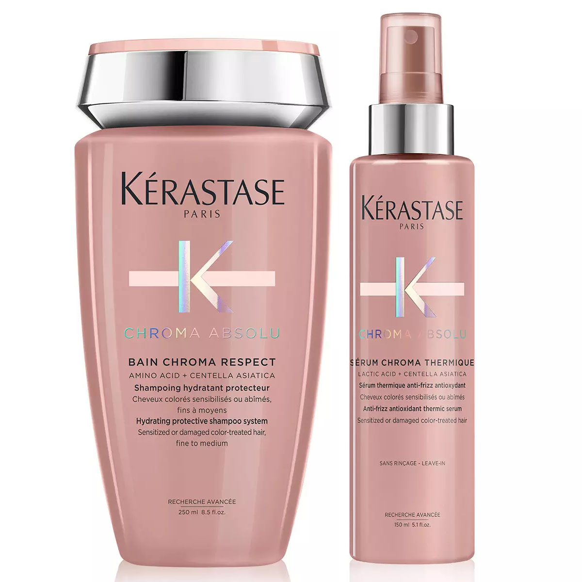 Kerastase Набор для окрашенных волос (шампунь 250 мл + термо-уход 150 мл) (Kerastase, Chroma Absolu) от Pharmacosmetica.ru