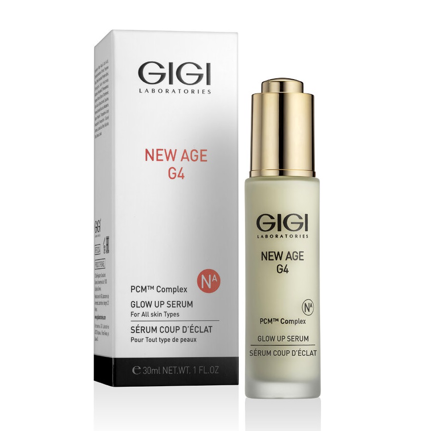 GiGi Антивозрастная сыворотка для сияния кожи Glow Up Serum, 30 мл (GiGi, New Age G4) сыворотки для лица gigi сыворотка для сияния кожи с pcm™ комплексом new age g4