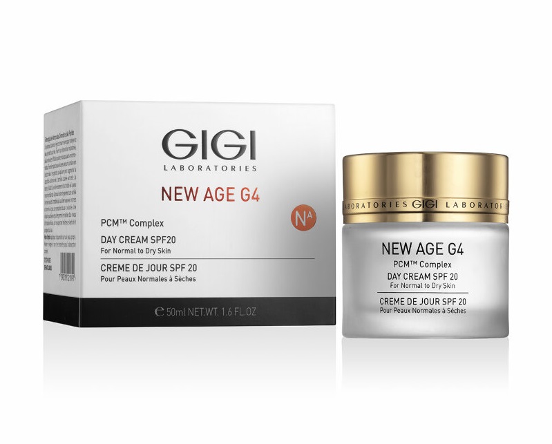 цена GiGi Дневной крем для нормальной и сухой кожи Day Cream SPF 20, 50 мл (GiGi, New Age G4)