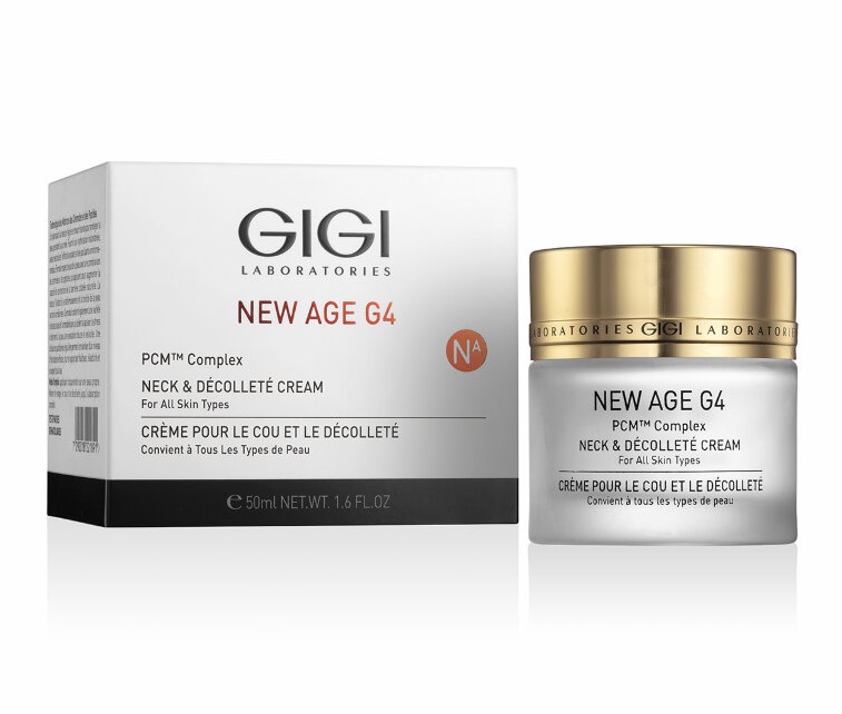 цена GiGi Укрепляющий крем для шеи и зоны декольте Neck & Decollete Cream, 50 мл (GiGi, New Age G4)