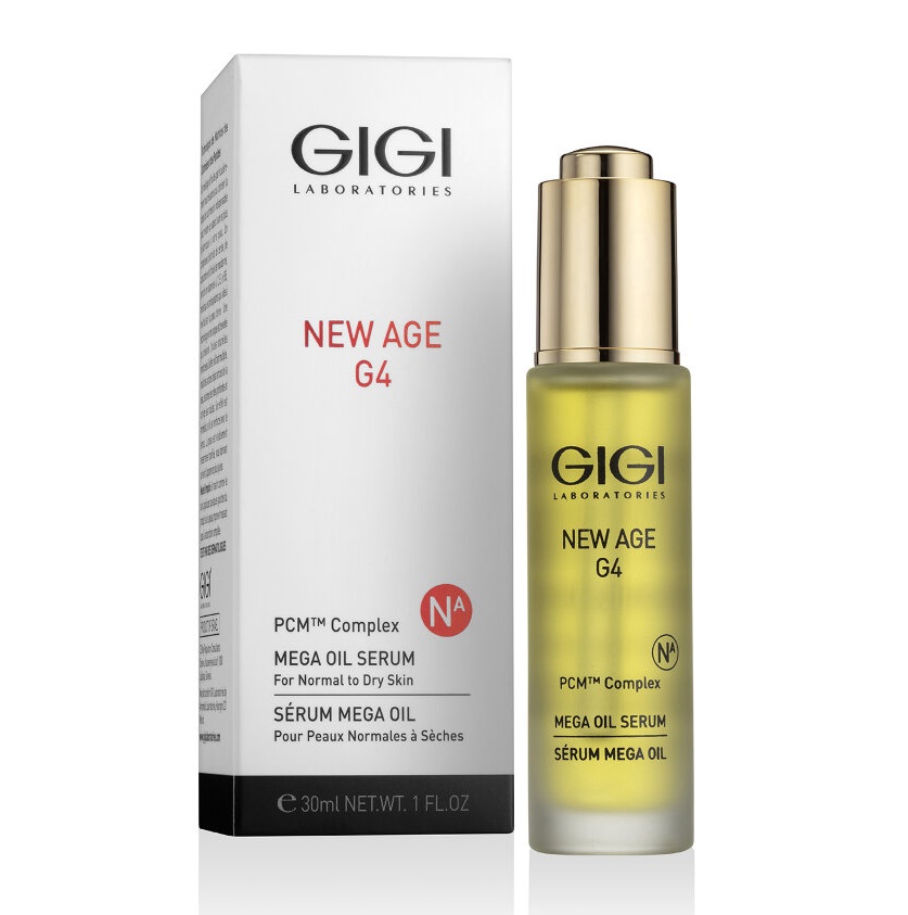 цена GiGi Энергетическая сыворотка для нормальной и сухой кожи Mega Oil Serum, 30 мл (GiGi, New Age G4)