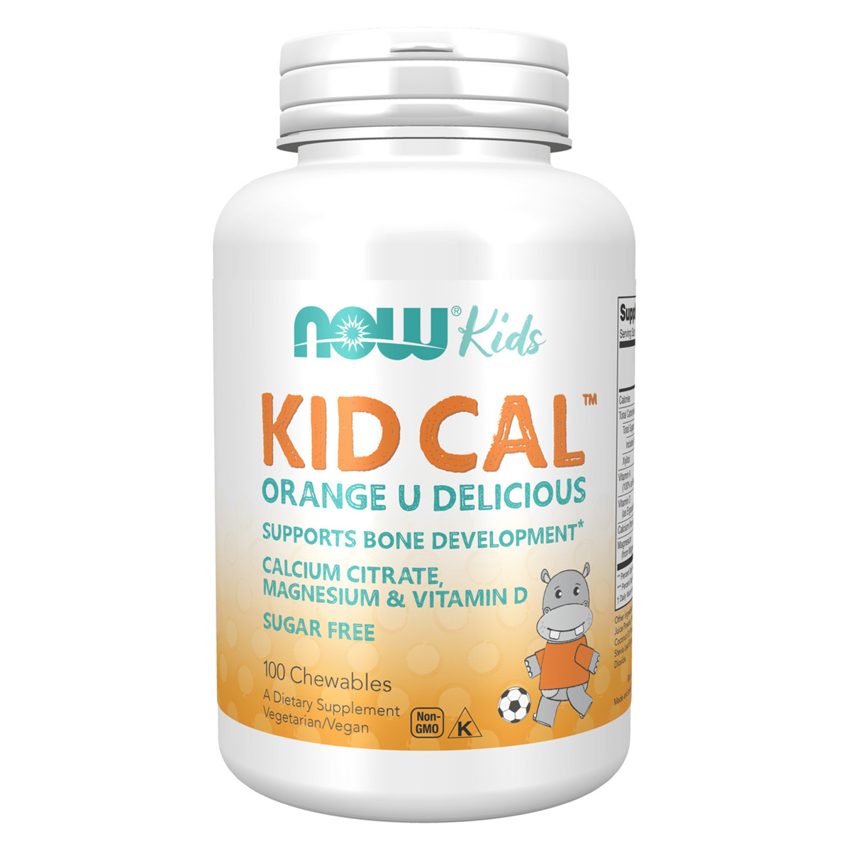 Нау Фудс Детский витаминный кальций, 100 таблеток (Now Foods, Минералы) фото 0