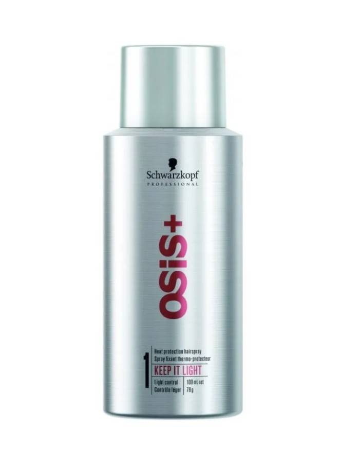 Шварцкопф Профешнл Термозащитный лак для волос Keep It Light, 100 мл (Schwarzkopf Professional, Osis+) фото 0