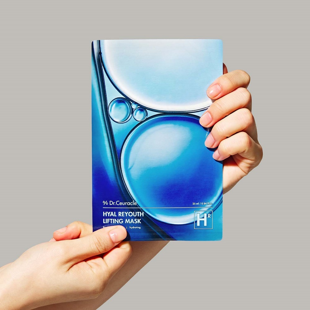 Доктор Сьюрикл Подтягивающая тканевая маска, 10 х 25 мл (Dr. Ceuracle, Hyal reyouth) фото 2
