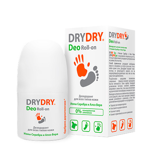 Dry Dry Дезодорант для всех типов кожи, 50 мл (Dry Dry, Deo)