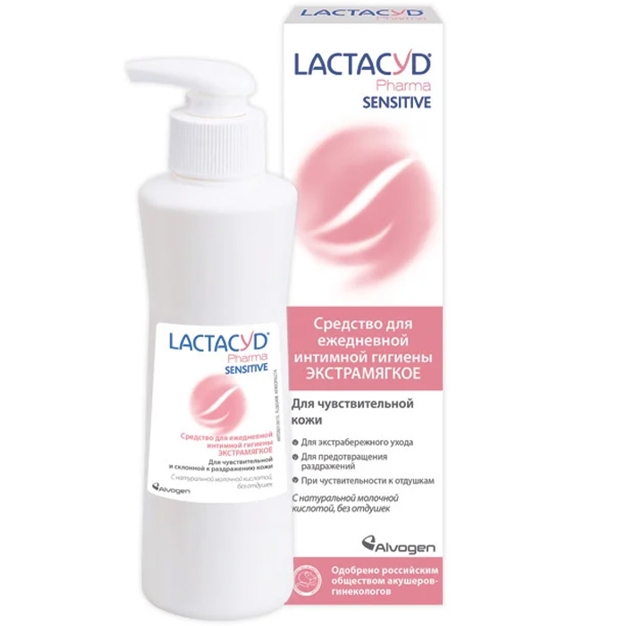 Купить Lactacyd Лосьон для ежедневной интимной гигиены для чувствительной кожи, 250 мл (Lactacyd, Lactacyd pharma)