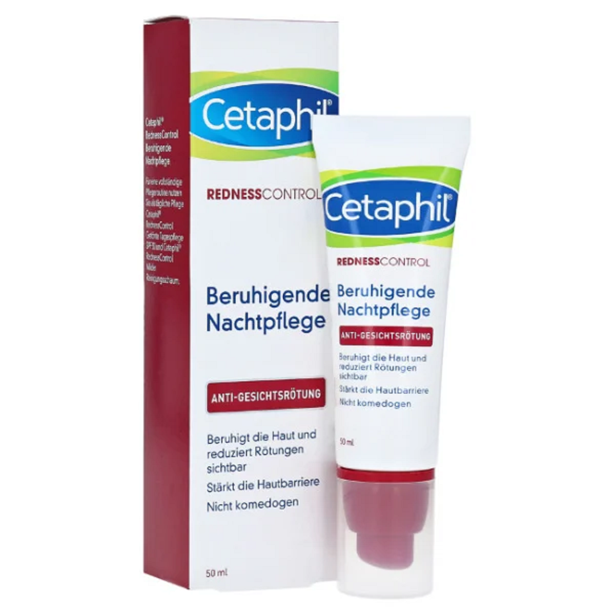 Сетафил Ночной увлажняющий восстанавливающий крем, 50 мл (Cetaphil, Redness control) фото 0