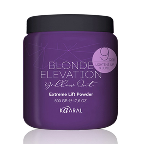 цена Kaaral Обесцвечивающий порошок Extreme Lift Powder, 500 г (Kaaral, Blonde Elevation)