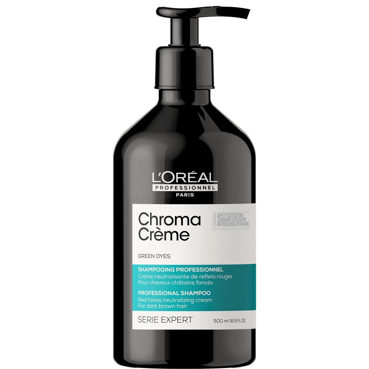 

L'oreal Professionnel Шампунь-крем с зеленым пигментом для нейтрализации красного оттенка темных волос, 500 мл (L'oreal Professionnel, Serie Expert), Serie Expert