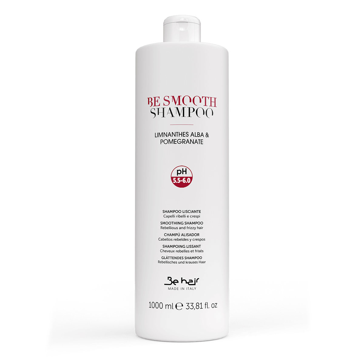 

Be Hair Разглаживающий шампунь для непослушных волос, 1000 мл (Be Hair, Be Smooth), Be Smooth