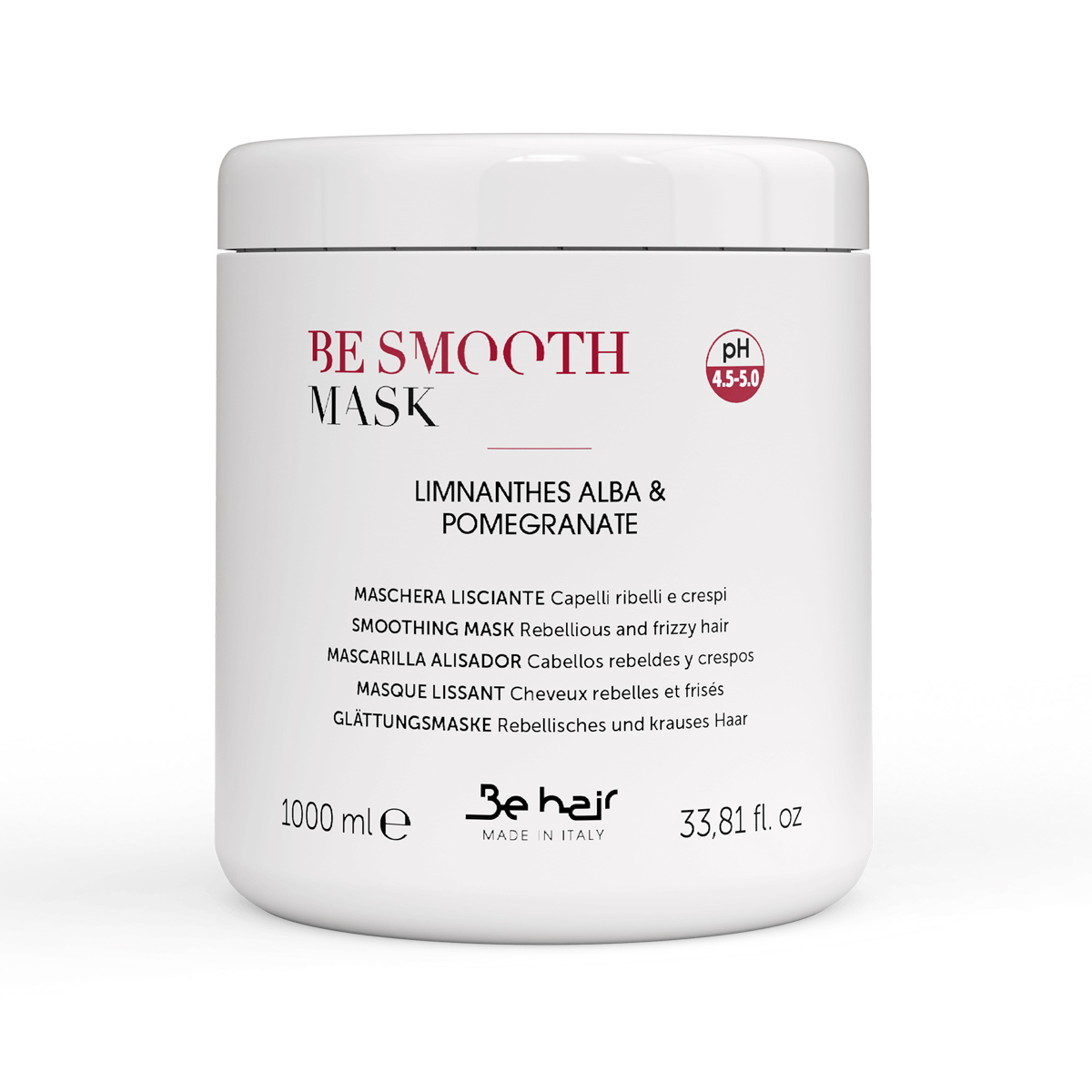 

Be Hair Разглаживающая маска для непослушных волос, 1000 мл (Be Hair, Be Smooth), Be Smooth