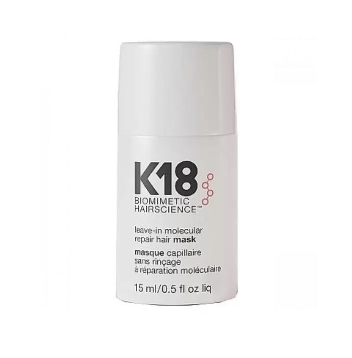 k 18 масло бустер для молекулярного восстановления волос molecular repair hair oil 30 мл k 18 K-18 Несмываемая маска для молекулярного восстановления волос, 15 мл (K-18, )