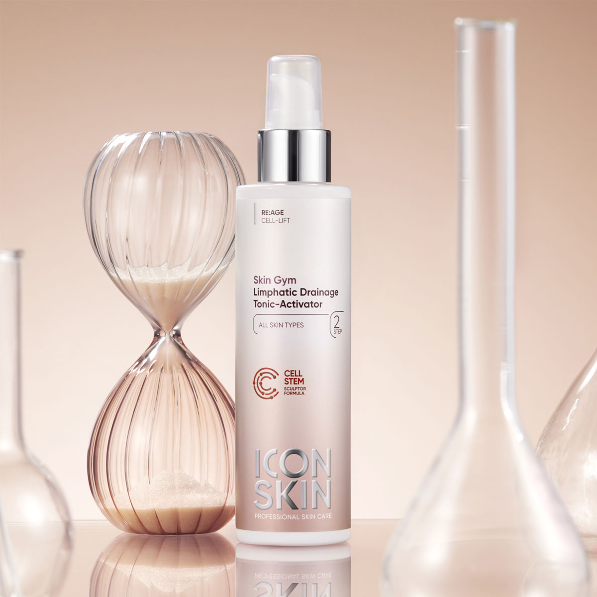 Айкон Скин Лимфодренажный тоник-активатор Skin Gym, 150 мл (Icon Skin, Re:Age Anti-Gravity) фото 1