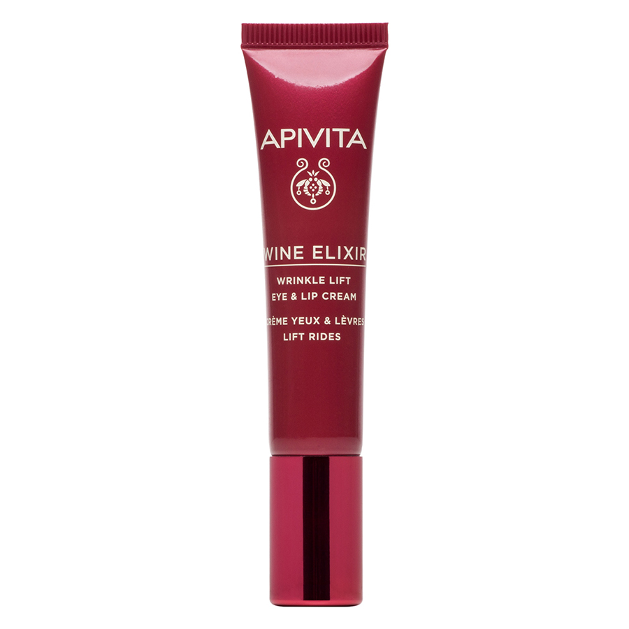 Apivita Крем-лифтинг для кожи вокруг глаз и губ, 15 мл (Apivita, Wine Elixir) крем для глаз plazan крем для кожи вокруг глаз против морщин эффект лифтинга