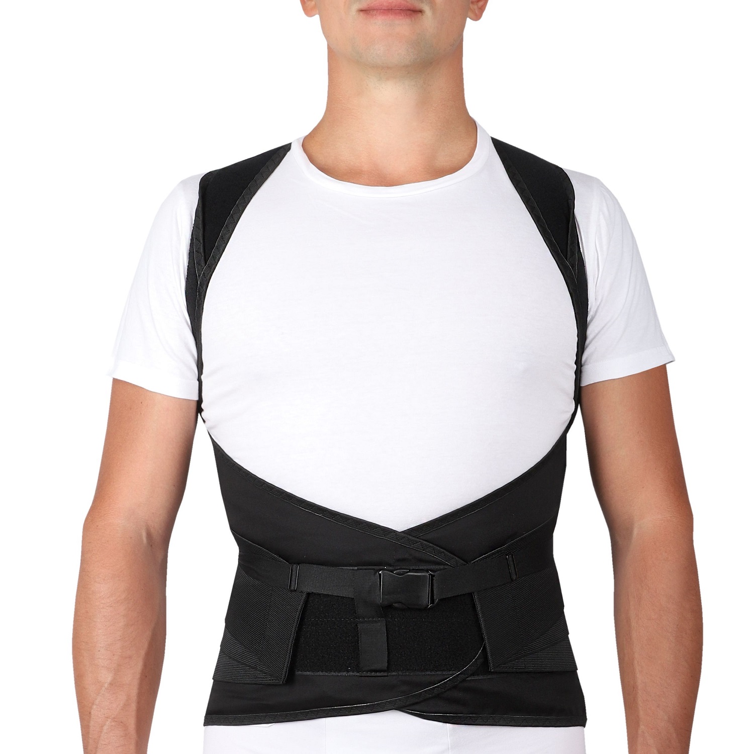  Корсет ортопедический грудопоясничный облегченный № 5 рост 3, черный (Крейт, Корсет) фото 1