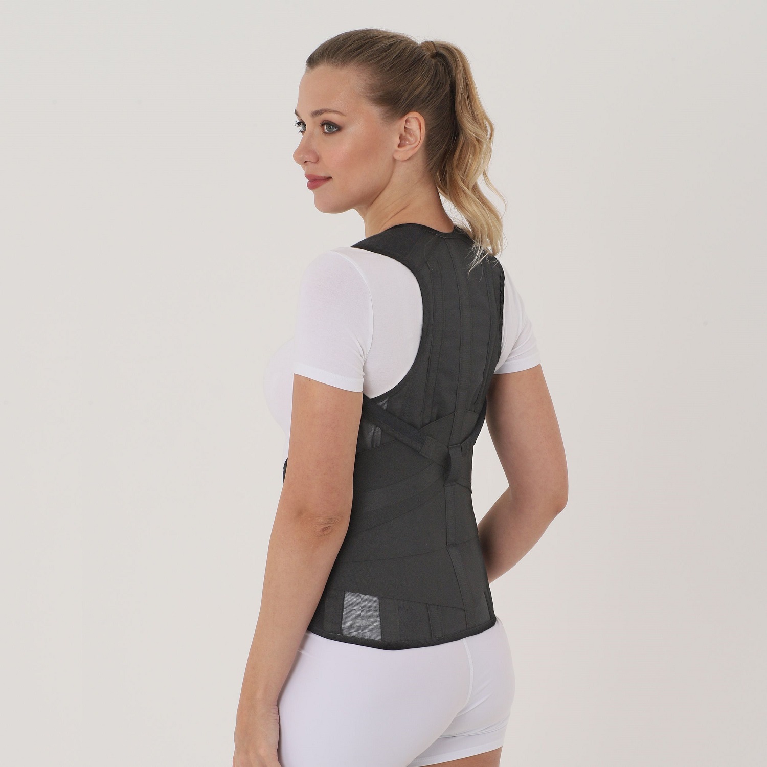  Корсет ортопедический грудопоясничный № 3 рост 3, черный (Крейт, Корсет) фото 2