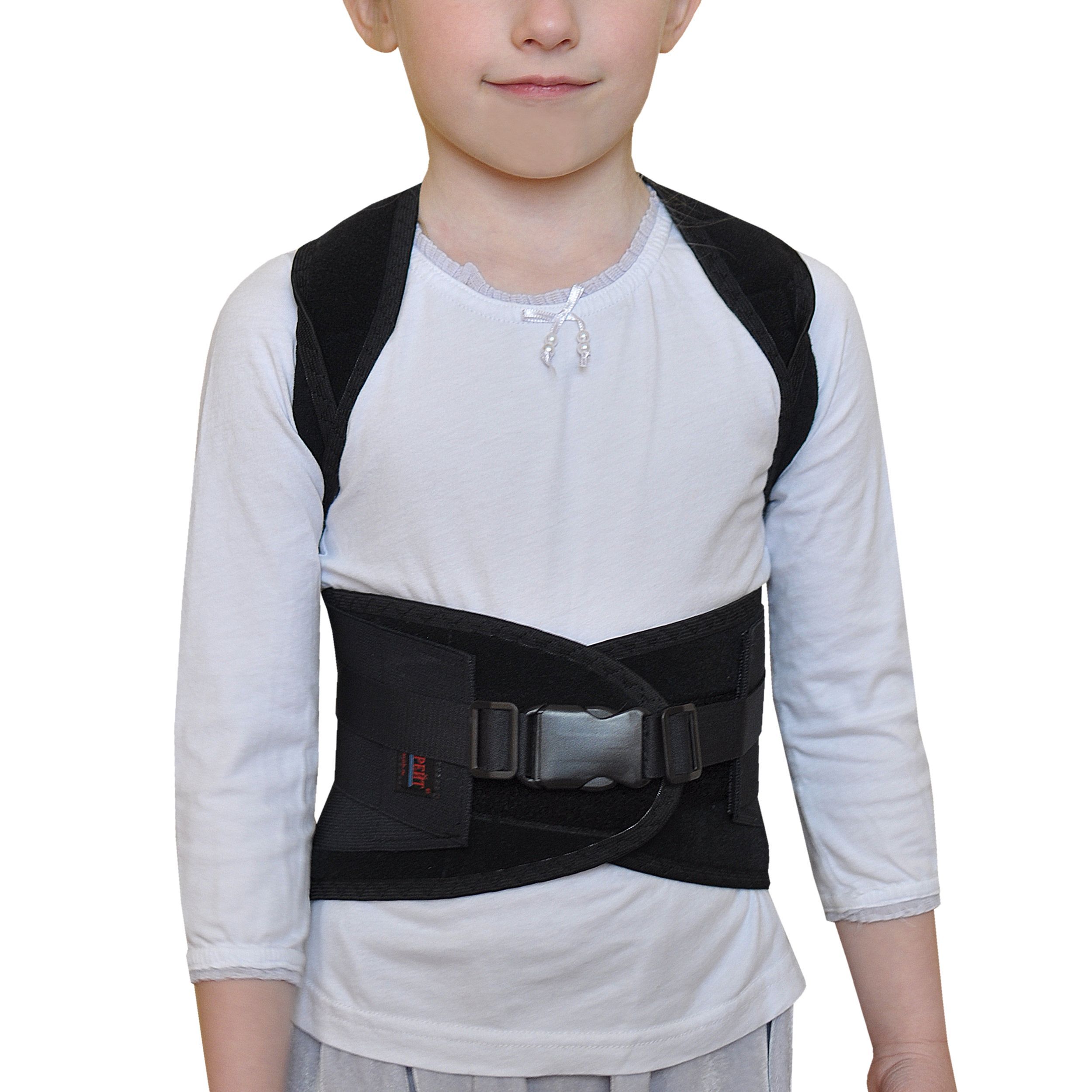  Корсет ортопедический грудопоясничный облегченный № 1 рост 1, черный (Крейт, Корсет) фото 2