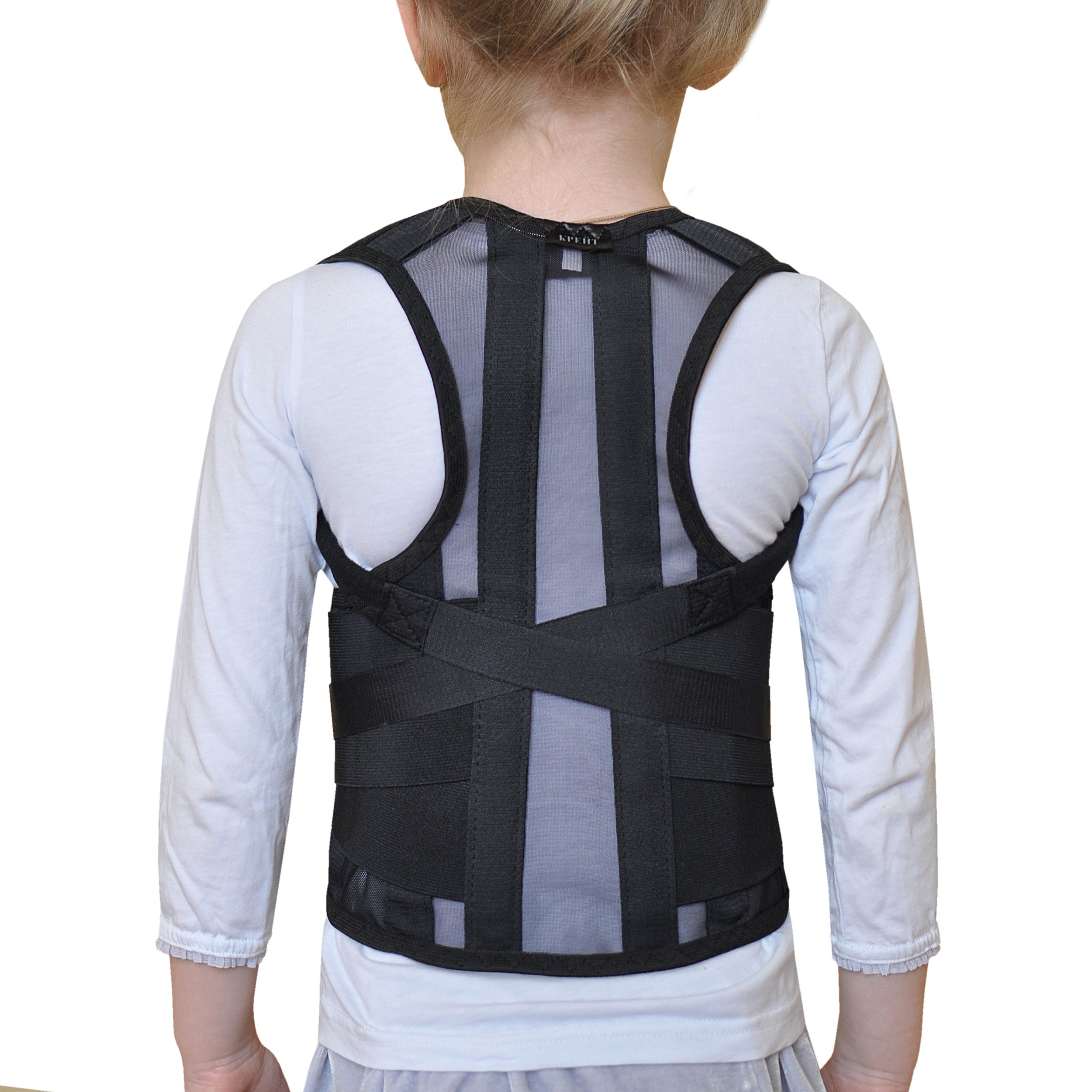  Корсет ортопедический грудопоясничный облегченный № 5 рост 2, черный (Крейт, Корсет) фото 1