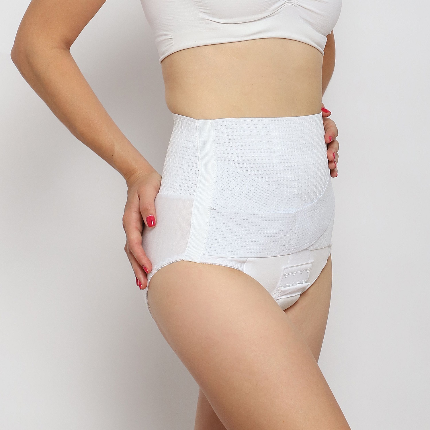 Бандаж при опущении органов малого таза № 8 с усиленным аппликатором в ластовице, белый (Крейт, Бандаж)  Бандаж при опущении органов малого таза № 8 с усиленным аппликатором в ластовице, белый (Крейт, Бандаж) фото 2