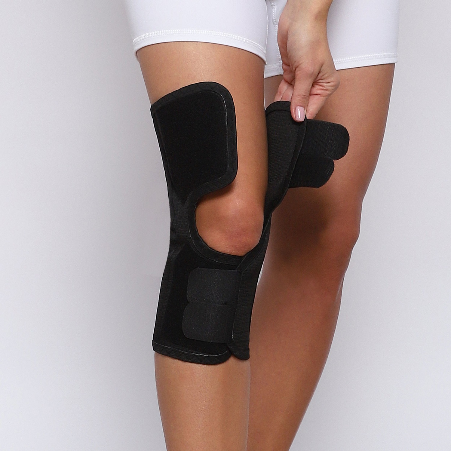  Бандаж для коленного сустава № 3, черный (Крейт, Бандаж) фото 2